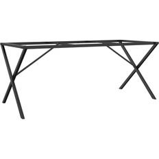 vidaXL X-frame Black Tischbein 73cm