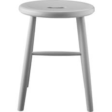 FDB Møbler J27 Grey Foot Stool 17.7"