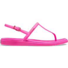 Pink - Women Flip-Flops Crocs Women's Miami Thong Flip - Pink Crush