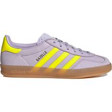 Adidas Gazelle Indoor W - Silver Dawn/Solar Yellow/Gum
