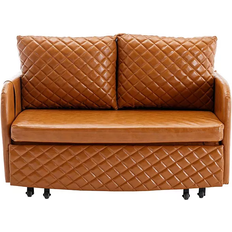 Simplie Fun Modern Brown Sofa 47.6"