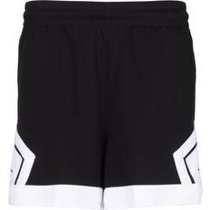 Nike Jordan Sport Women's 4" Diamond Shorts - Black/White
