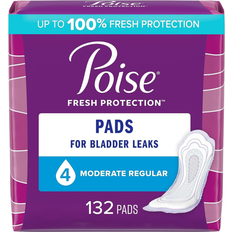 Incontinence Protection Poise Incontinence Bladder Control Pads 132-pack