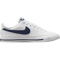 Nike Girls Racket Sport Shoes Children's Shoes Nike Court Legacy GS - White/Midnight Navy