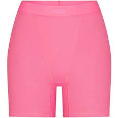 Women Panties SKIMS Cotton Rib Boxer - Sugar Pink