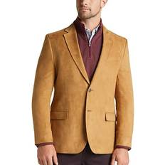 Men Coats Nautica Big & Tall Men's Modern Fit Microsuede Sport Coat Chamois Regular 50 Regular