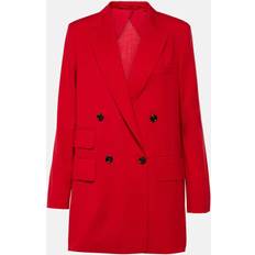 Red Blazers Max Mara Virgin Wool Blazer multi