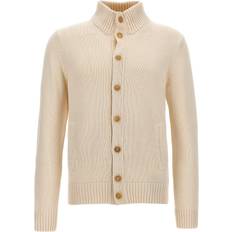 Unisex - White Cardigans Zanone Chioto Sweater, Cardigans