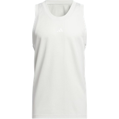 Adidas Men's Basketball Legends Tank Top - Orbit Grey/White