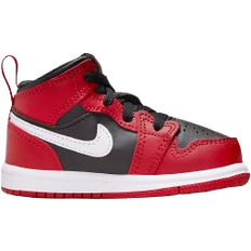 Nike Jordan 1 Mid TD - Black/Gym Red/White
