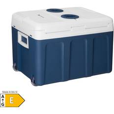 Juskys Kühlbox Nordpol 12V/230V für Auto, Lkw, Camping thermoelektrisch Mini-Kühlschrank 40 L Blau