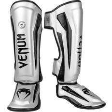 Kampfsport-Schutzausrüstung Venum Elite Standup Shin Guards Silver Black