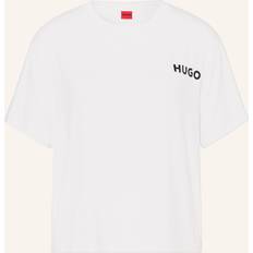 Herren - Weiß Schlafanzüge Hugo Women's Unite Pyjama_T_Shirt, White100