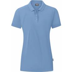 JAKO Unisex Hemden JAKO Organic Poloshirt Damen eisblau Blau