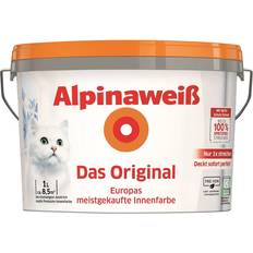 Wandfarben Malerfarbe Alpina The Original Wandfarbe White 1L