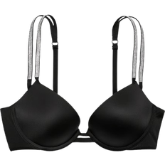 Victoria's Secret Very Sexy Double Shine Strap Push Up Bra - Black