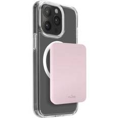 Puro Batterideksler Puro Power bank Mini Power Mag 4200 mAh USB-C in/out. Nødlader Rosa 4200 mAh