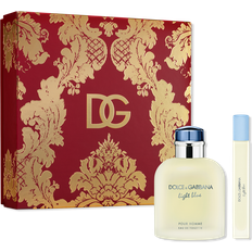 Dolce & Gabbana Men Gift Boxes Dolce & Gabbana Light Blue Pour Homme Gift Set EdT 125ml + EdT 10ml