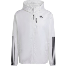 Weiß - XL Jacken Adidas Own The Run 3 stripes Jacket - White