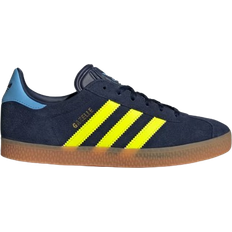 Kinderschuhe Adidas Junior Originals Gazelle - Night Indigo/Solar Yellow/Light Blue