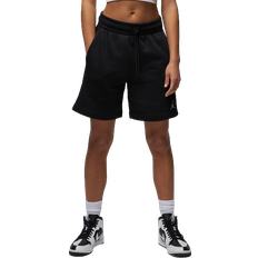 Nike Jordan Brooklyn Fleece Women's Shorts - Black/White