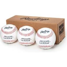 Rawlings Baseballs Rawlings Official League Recreational Use Practice Baseballs OLB3 3 Count