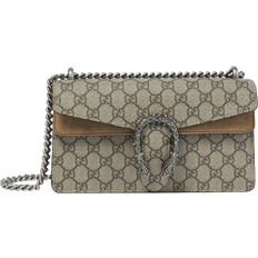 Gucci Crossbody Bags Gucci Dionysus Small Shoulder Bag - Beige/Ebony