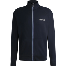 Hugo Boss Baumwolle - Herren - M Jacken Hugo Boss Men's Authentic Loungewear Track Jacket - Dark Blue