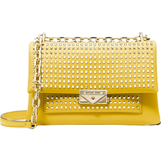 Michael Kors Cece Medium Studded Shoulder Bag - Golden Yellow