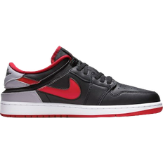 Shoes Nike Air Jordan 1 Low FlyEase M - Black/Cement Grey/White/Fire Red