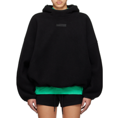 Fear of God Sweaters Fear of God Essentials Patch Hoodie - Jet Black