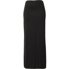 Lange Röcke - XXL Gina Tricot Low Waist Maxi Skirt - Black