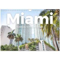 Calvendo Miami Gateway To The Americas Wall Calendar 2025 A4