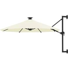 vidaXL Wall-Mounted Parasol with LED 300cm