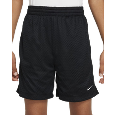 Nike Big Kid's Multi Dri-FIT Mesh Shorts - Black/White