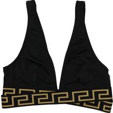 M Bikini Tops Versace Logo Bikini Top