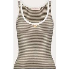 Damen - Golden Blusen Valentino Unifarbenes Top aus Baumwolle