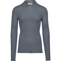 Ferragamo Men Sweaters Ferragamo V-neck Ribbed-knit Jumper