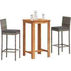 Rattan Outdoor Bar Sets Homie 3 Outdoor Bar Set