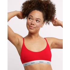 Hanes Red Bras Hanes Women's Originals ComfortFlex Cropped Bralette MSO103 Shelton Red