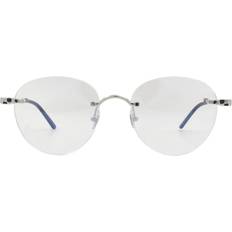 Cartier Glasses Cartier Demo Round Ladies CT0309O 002 Silver Tone OS