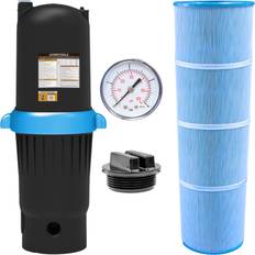Swimline Filter Cartridges Swimline 76152 Hydrotools Pool Cartridge Filter, 150 SQ FT Inground Black/Blue