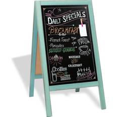 Presentation Boards Ilyapa A-Frame Sign with Eraser & Chalk