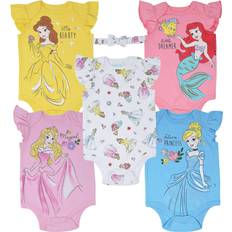 Disney Princess Baby Bodysuits & Headband 5-pack - Multicolour