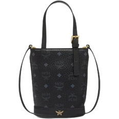 MCM Taschen MCM Aren Bucket Tote in Visetos - Black