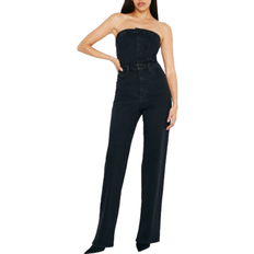 S Jumpsuits & Overalls Good American Fit For Success Light Compression Tube Jumpsuit - Black