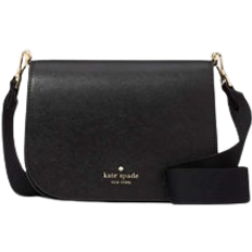 Kate Spade Bags Kate Spade Madison Saffiano Leather Saddle Bag - Black