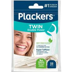 Plackers Twin Double Power 33-pack