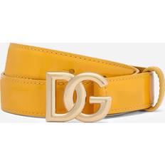 Gelb Gürtel Dolce & Gabbana DG logo belt