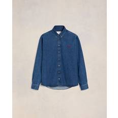 Red - Unisex Shirts Ami Paris de Caur denim shirt